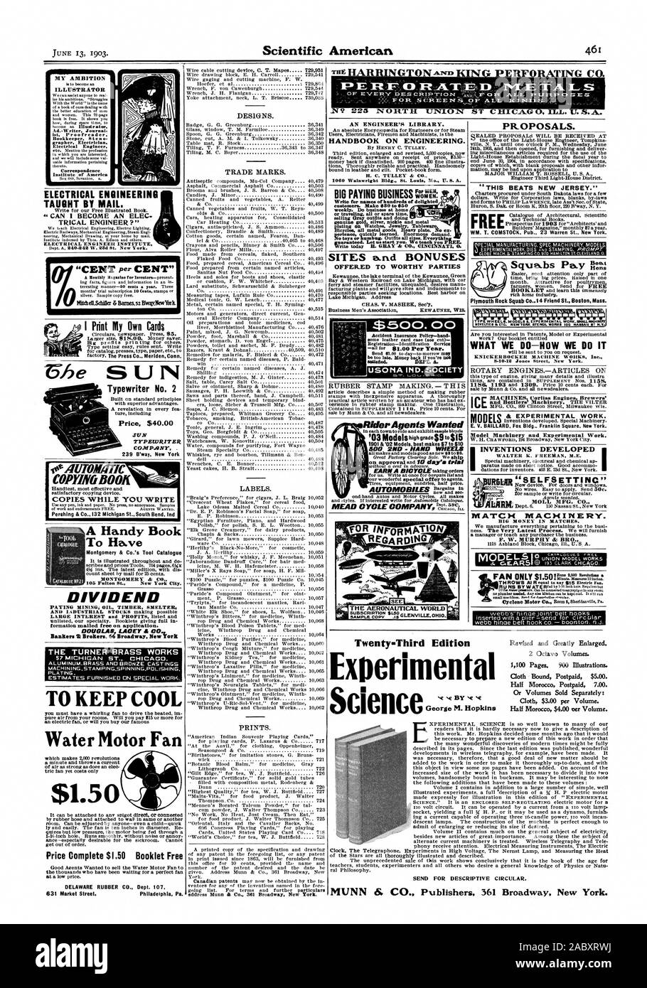 239 B'modo New York progetta. Marchi commerciali. Etichette. Stampe. Un ingegnere'S; Libreria. Manuale sull'ingegneria. Donne. settimanalmente. Fare affari in casa perience imparato velocemente. Enorme domanda. Garantito. Lasciate su start. Noi vi insegnerà gratuitamente. Scrivere oggi H. GRAY & CO. CINCINNATI 0. Siti e bonus offerti a degna parti aottelied. WT. A. Rider si ricercano agenti 500 2ND - MANO WH TI1E mondo aeronautico abbonamento $150 LLE.0M10. Campione. Copia come  t GT ISTA-PM K N ERFORATING CO. Proposte. "Questo batte NEW JERSEY.' squa-bs Pay Plymouth Rock seduta Co14 amico San Boston Massachusetts Cosa facciamo e come lo facciamo Foto Stock