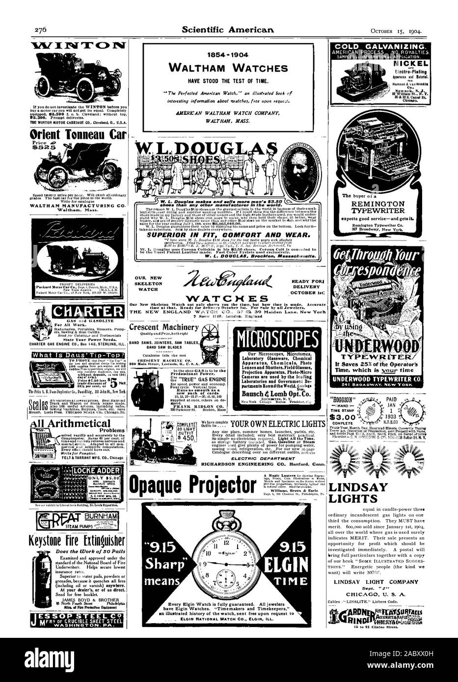 Aiwa comprare un automobile non sarà possibile ottenere il suo pari. Completamente il motore WINTON CARRELLO CO Cleveland 0. U.S.A. Che cosa è Daus Tip-Top" ? WALTHAM OROLOGI HANNO SUPERATO LA PROVA DEL TEMPO. informazioni interessanti sui avalcb gratis su reque.d AMERICAN WALTHAM WATCH COMPANY WALTHAM MASS. Unione PIADC troppo navinierVecomm superiore nel montare il comfort e l'usura. W. L. DOUGLAS Dpockton Massachusetts. OVR NUOVO WATCH WATCHES il nostro nuovo Skeleton Guarda non solo ti mostra il tempo ma come il tempo è fatta. Ora esatta a. Per pronta consegna ottobre 1st. Per la vendita da parte di tutti i gioiellieri. Microscopi potenza predominante. nuovo pacco di Foto Stock