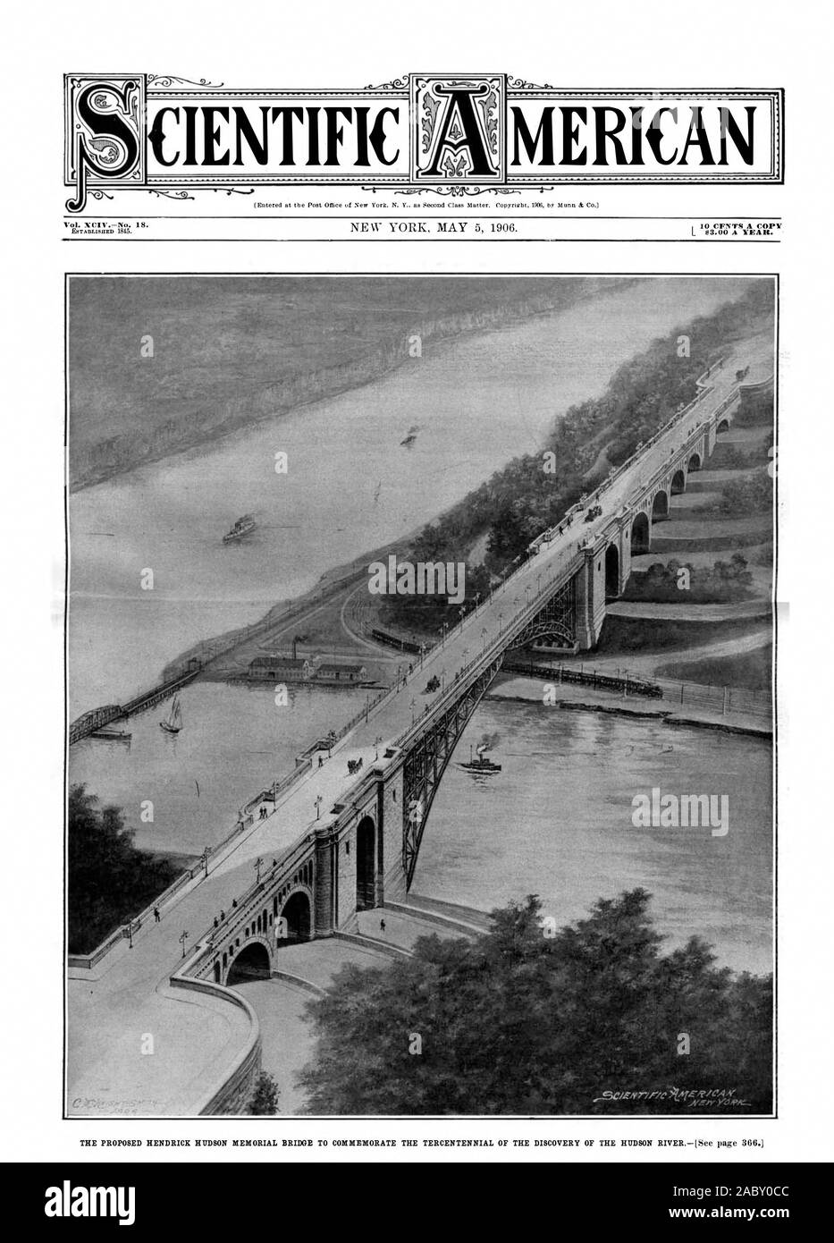 Vol. XCIV.No. 18. 10 CFNTS UNA COPIA MERICAN SCIENTIFICA], Scientific American, 1906-05-05 Foto Stock