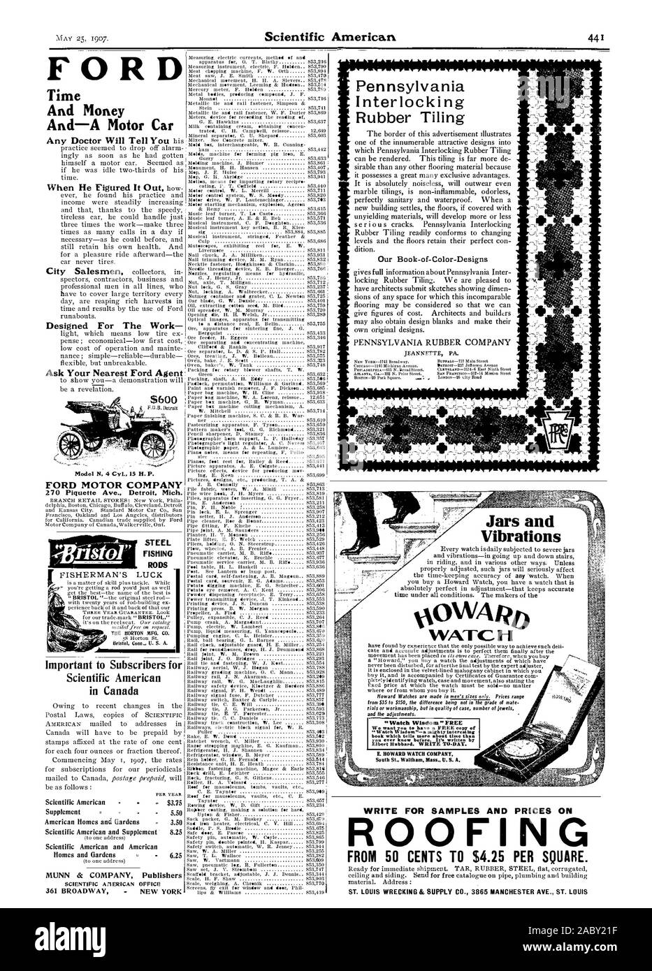 FORD MOTOR COMPANY 270 Vinello Ave. Detroit Mich In termini di tempo e denaro e -una autovettura chiedere la più vicina stazione di Ford Agent $600 - $3.75 5.50 3.50 8.25 in Pennsylvania in gomma ad incastro il tiling vasetti e vibrazioni da $35 a $150 la differenza che non è in grado di accoppiarsi e le regolazioni. " Guarda la Sapienza '' libero "Watch W led om'- un potente interesse Int libro che narra di più circa il tempo di Elbert Hubbard. Scrivere a-giorno. Scrivere PER I CAMPIONI E I PREZZI SU OFING DA 50 CENTESIMI A $4,25 per Piazza acciaio CANNE DA PESCA FISHERMAN'S FORTUNA importante per gli abbonati per Scientific American in Canada Scientific American Foto Stock