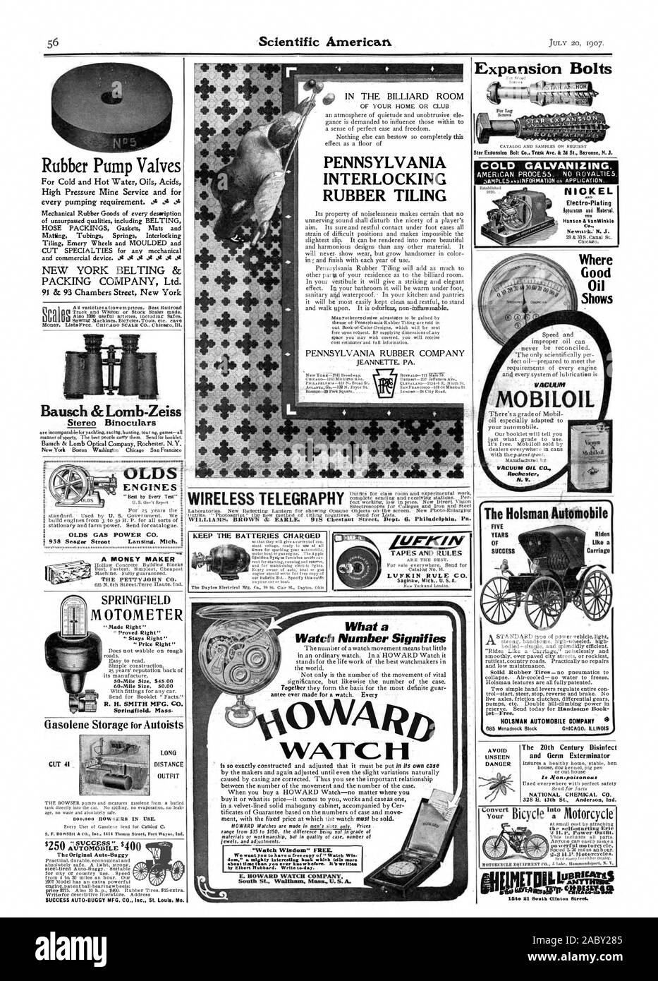 Bulloni a espansione Star &passione vite Co Trask Ave. & 2d San Bayonne N. .1. In Pennsylvania in gomma ad incastro il tiling che guarda il numero significa OW4 ii0 ° WATC materiali o di lavorazione ma in qualifica di numero di caso di gioielli e di adeguamenti. " Guarda la sapienza' libera. gridare il tempo di yen mai hue w prima. È scritto da Elbert Hubbard. Per Wrlte.giorno. A A C C a sud St' Waltham pasticcio U.S.A. In gomma delle valvole della pompa per acqua fredda e calda acidi oli ad alta pressione Servizio di miniera e per ogni esigenza di pompaggio. 91 & 93 Chambers Street New York Bausch &Stereo Lomb-Zeiss Binocolo Il Holman Automobile non è Foto Stock