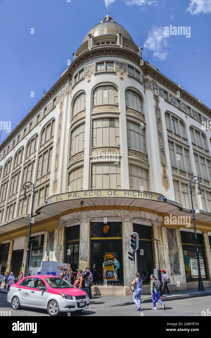 Kaufhaus 'El Palacio de Hierro', Mexiko Stadt, Mexiko Foto Stock