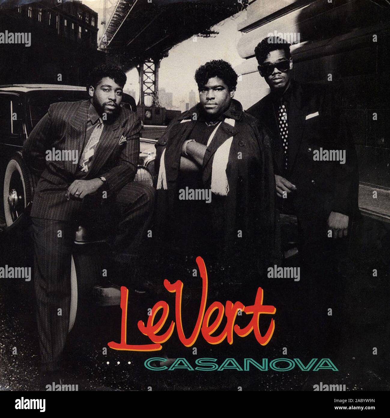 Casanova - LeVert - Vintage vinile copertina album Foto Stock