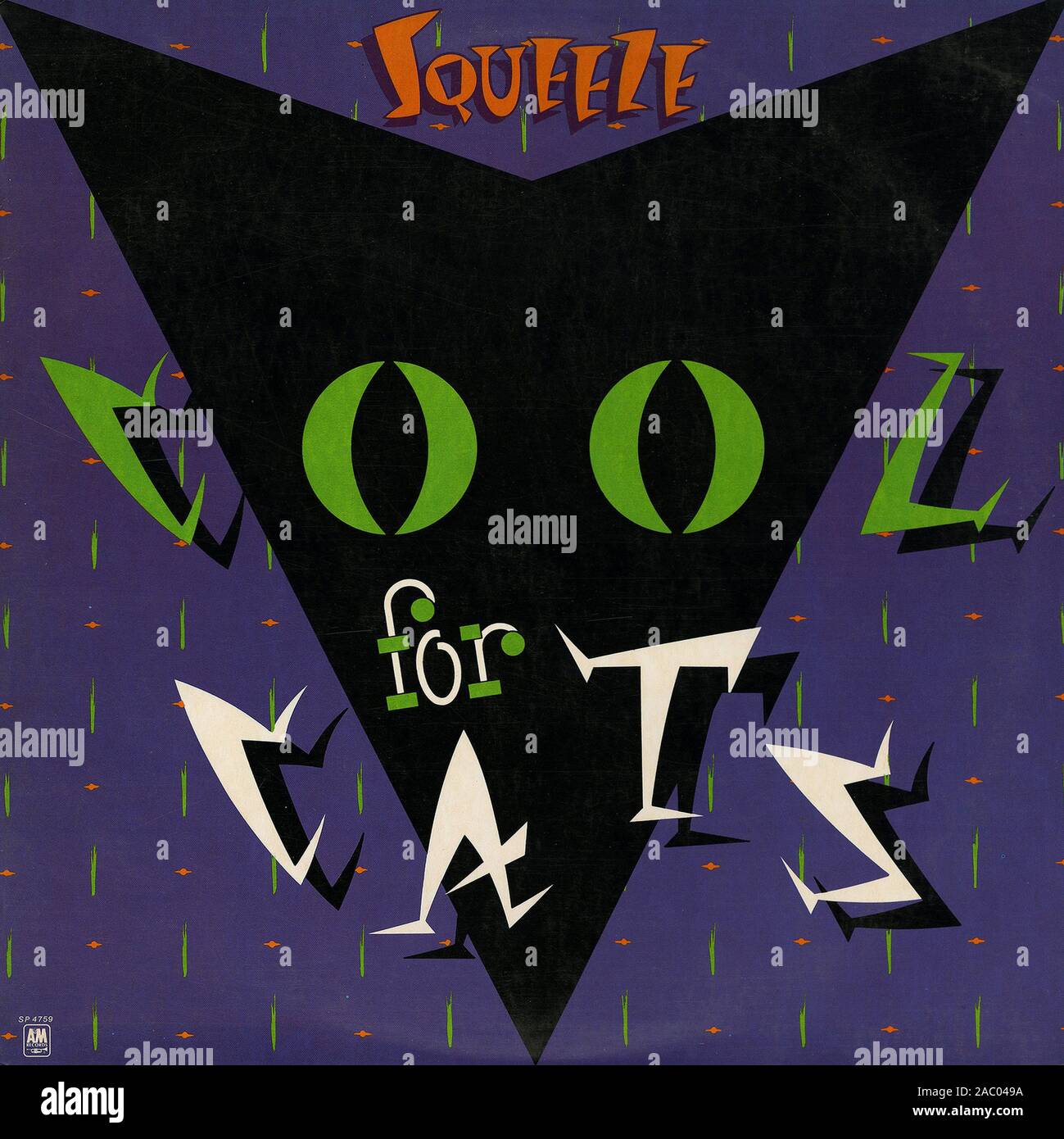 Raffreddare per gatti - Vintage vinile copertina album Foto Stock