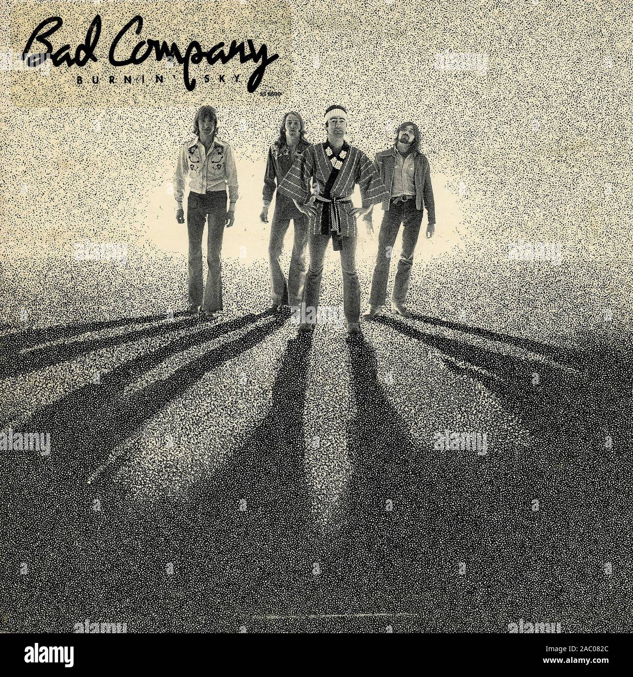 Bad Company - Vintage vinile copertina album Foto stock - Alamy