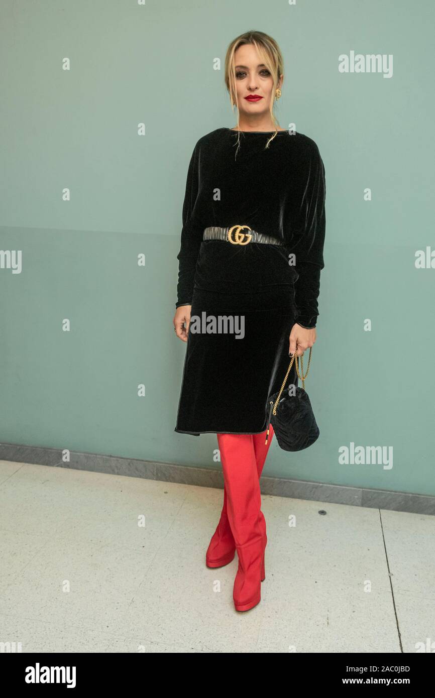 Torino, Italia. 29 Nov, 2019. Carolina Crescentini e Francesco Motta alla premiere del film Bed n.6 al Torino Film Festival. Nella foto: Carolina Crescentini Credit: Indipendente Agenzia fotografica/Alamy Live News Foto Stock