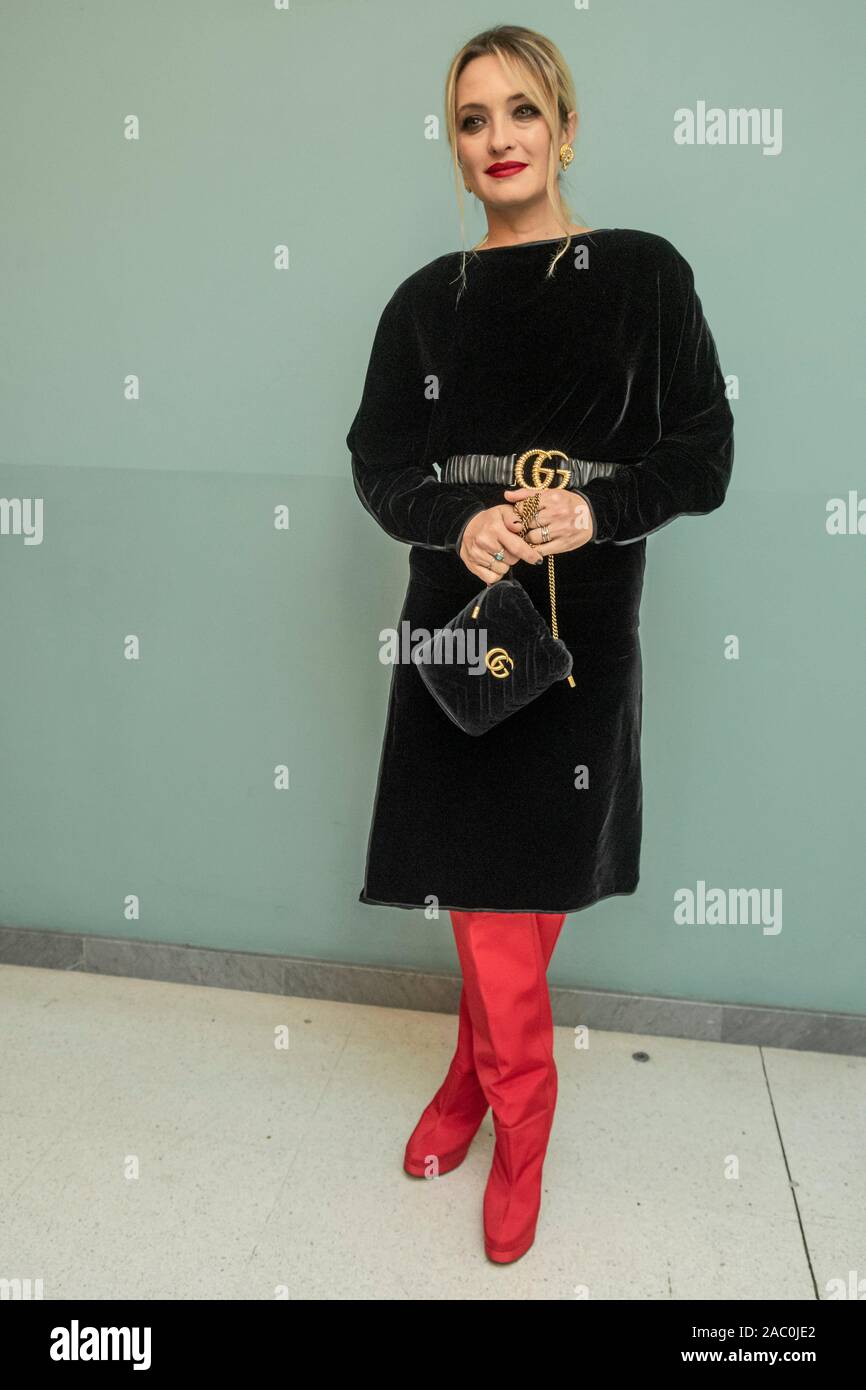 Torino, Italia. 29 Nov, 2019. Carolina Crescentini e Francesco Motta alla premiere del film Bed n.6 al Torino Film Festival. Nella foto: Carolina Crescentini Credit: Indipendente Agenzia fotografica/Alamy Live News Foto Stock