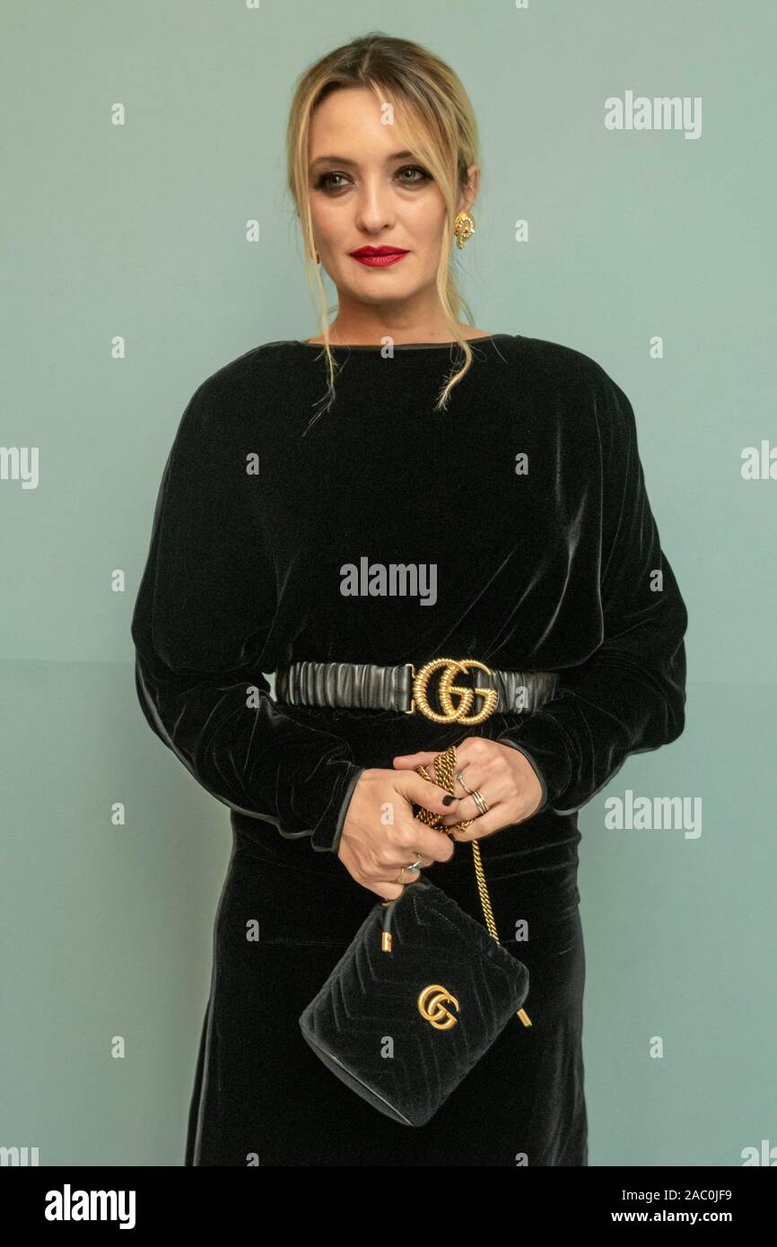 Torino, Italia. 29 Nov, 2019. Carolina Crescentini e Francesco Motta alla premiere del film Bed n.6 al Torino Film Festival. Nella foto: Carolina Crescentini Credit: Indipendente Agenzia fotografica/Alamy Live News Foto Stock