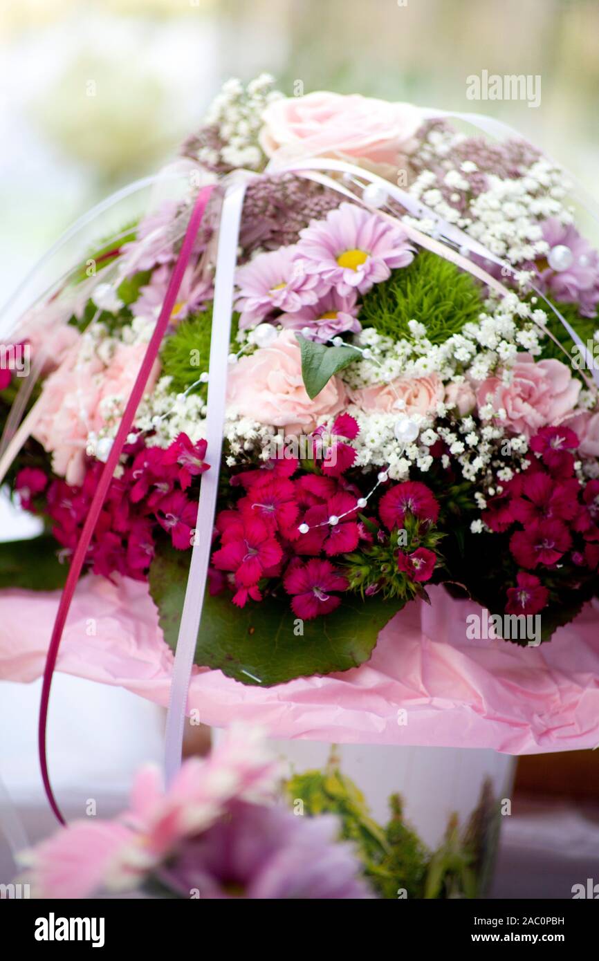 fiori nuziali, bouquet di nozze bellissimo Foto Stock