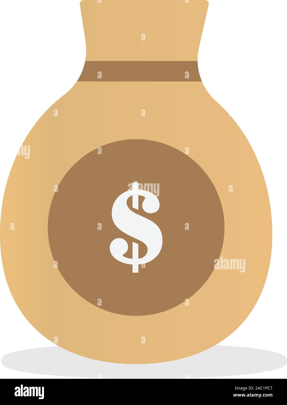 Denaro pentola disegno Illustrazione Vettoriale