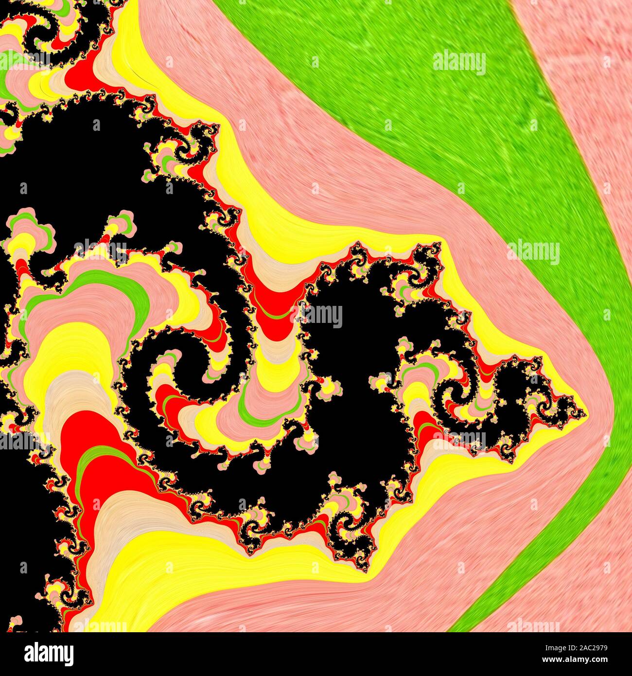 Abstract colorati patterns Foto Stock