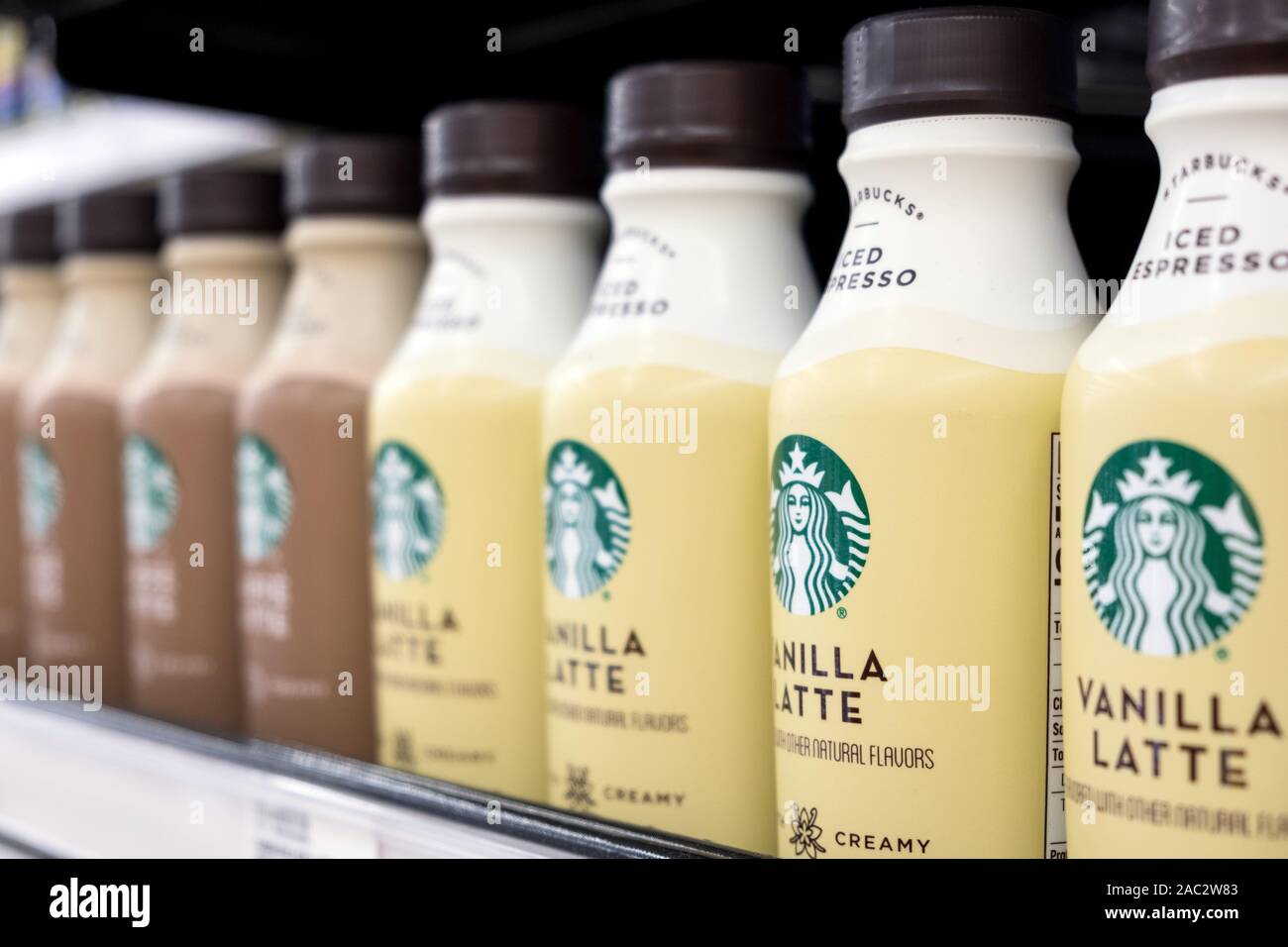 Starbucks Vanila Latte Foto Stock