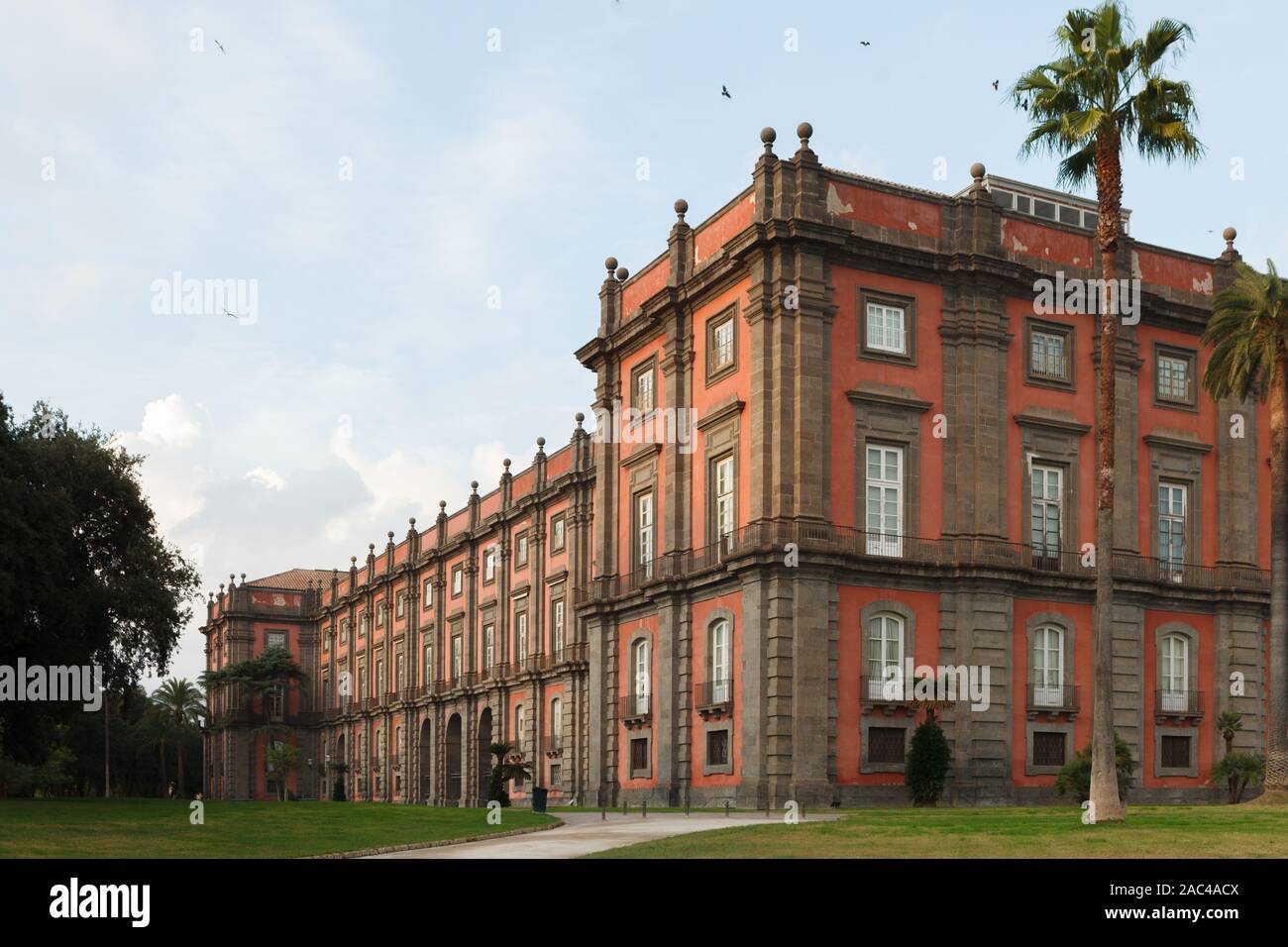 Museo di Capodimonte. Art Museum si trova nella Reggia di Capodimonte, un grandioso palazzo Bourbon a Napoli, Italia. Foto Stock