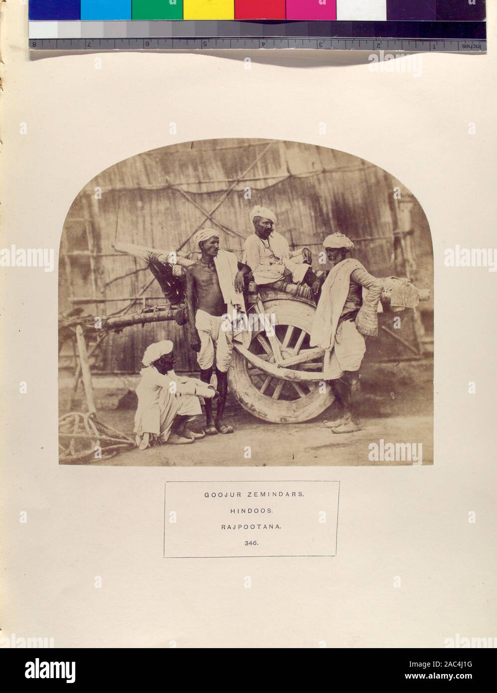 Goojur zemindars, Hindoos, Rajpootana Goojur zemindars, Hindoos, RajpootanaGoojur zemindars, Hindoos, Rajpootana. Foto Stock