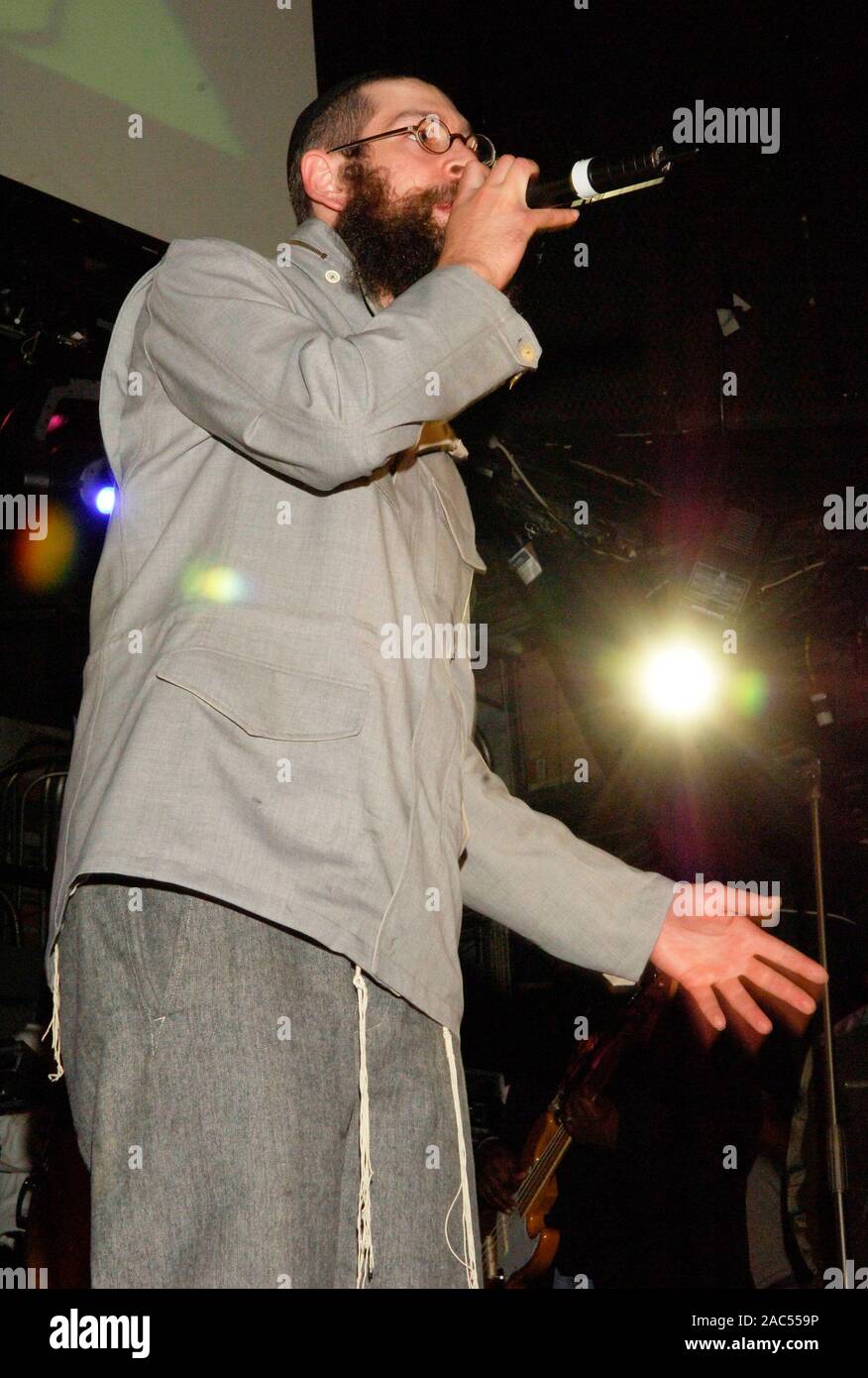 Matisyahu esegue il quarto annual radici Jam Session al Key Club a febbraio 10, 2007 in West Hollywood. Foto Stock