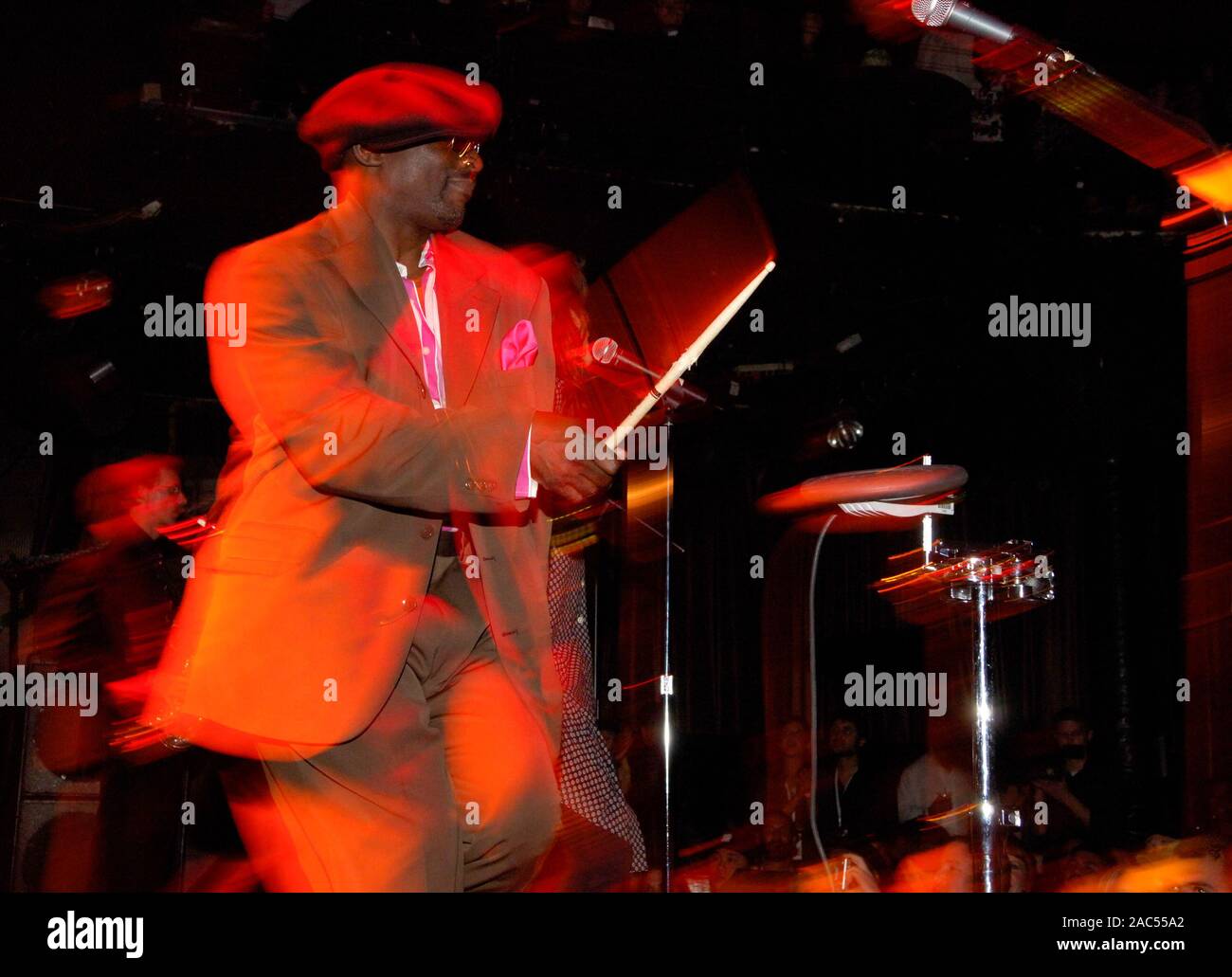 Jerome Benton della famiglia esegue al quarto Annual radici Jam Session al Key Club a febbraio 10, 2007 in West Hollywood. Foto Stock