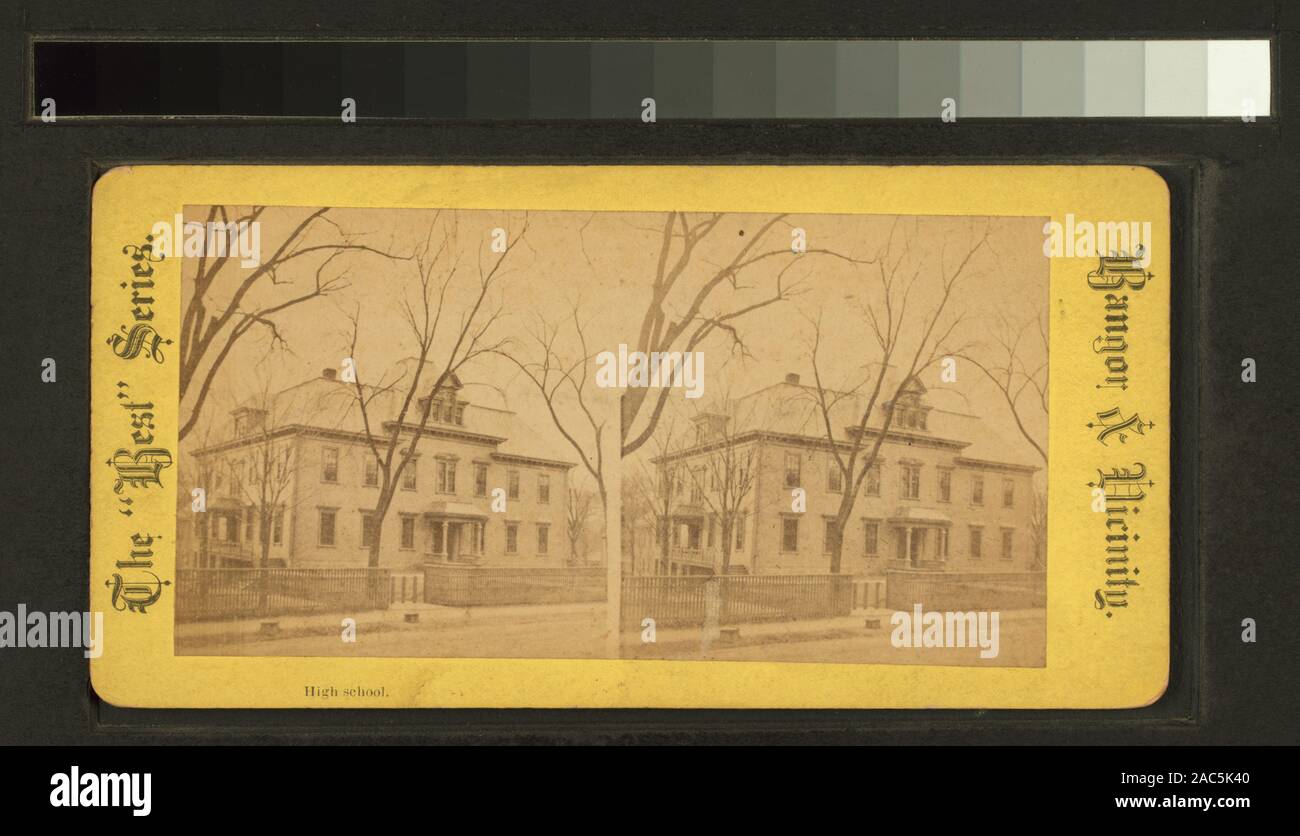 Alta Scuola di Alta Scuola SchoolHigh. Foto Stock