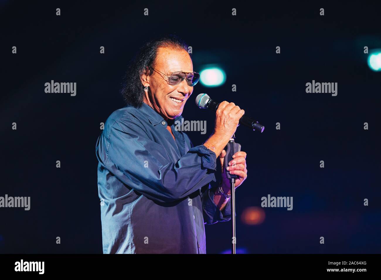 Milano, Italia. 30th novembre 2019. Antonello Venditti vive in concerto a Mediolanu, Forum di Assago Milano. © Alessandro Bremec Foto Stock