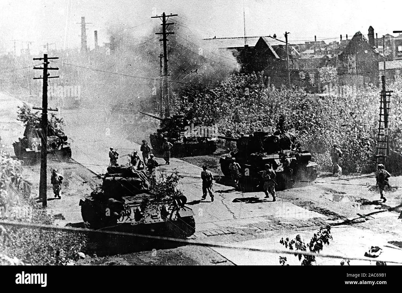 La guerra di Corea in rare foto, 1951-1953 Foto Stock