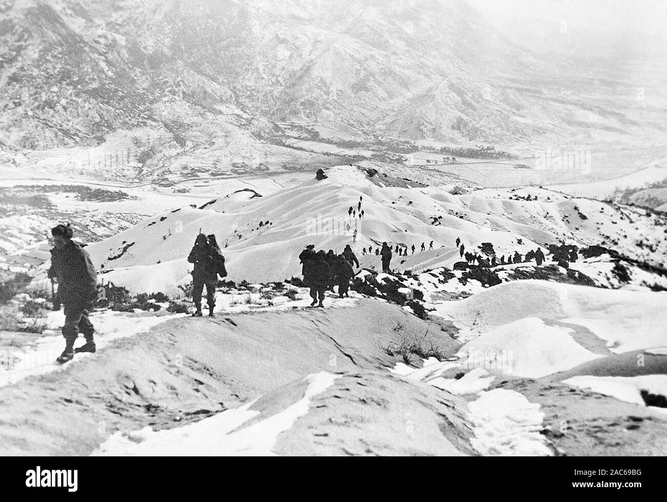 La guerra di Corea in rare foto, 1951-1953 Foto Stock