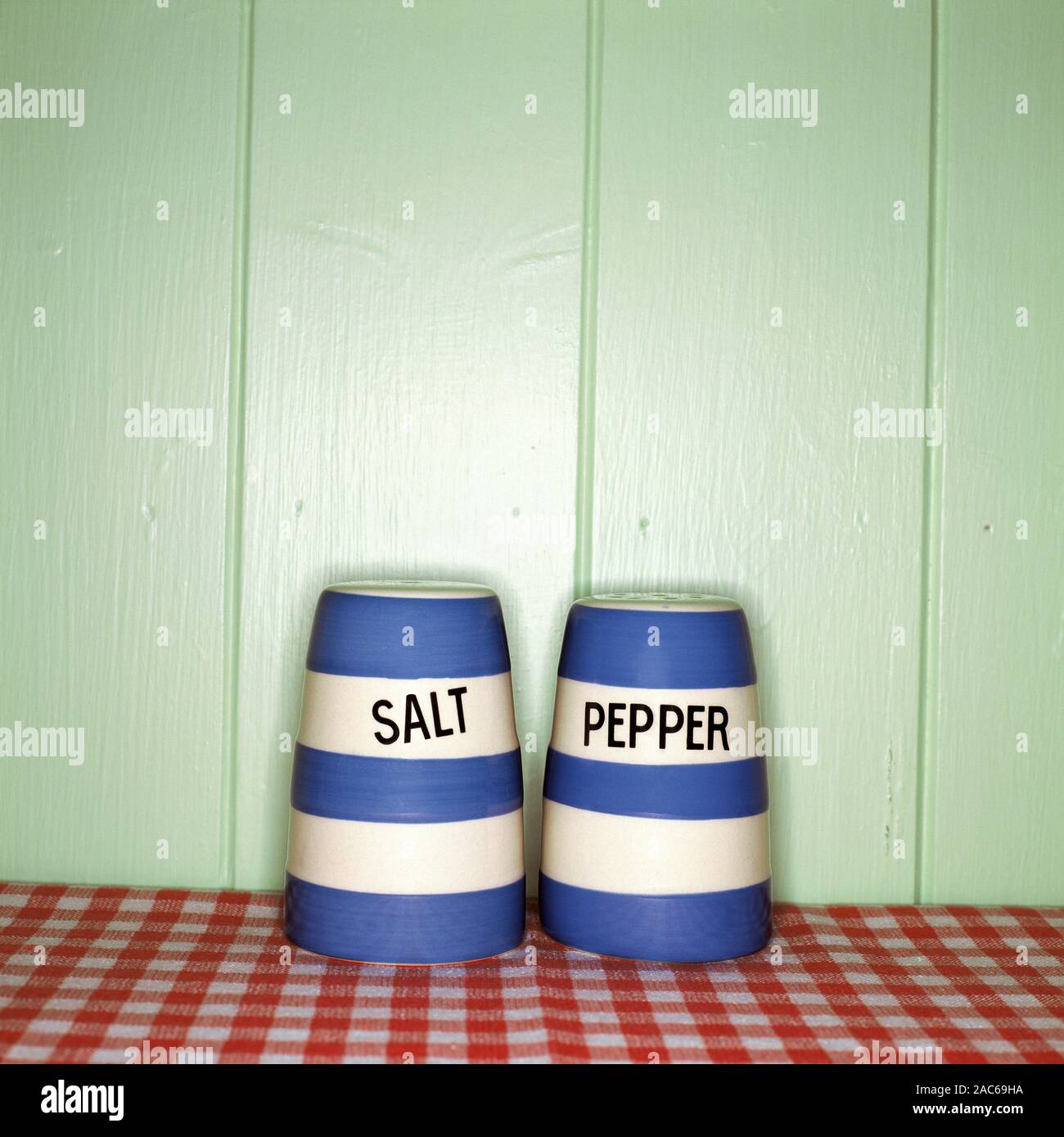 Sale e pepe Foto Stock
