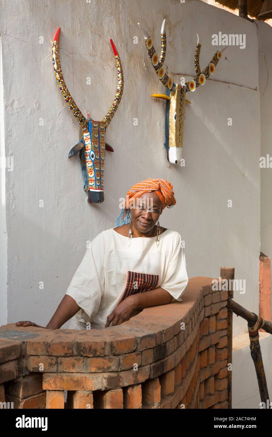 AMINATA DRAMANE TRAORE: maliano autore, politico, attivista politico Foto Stock
