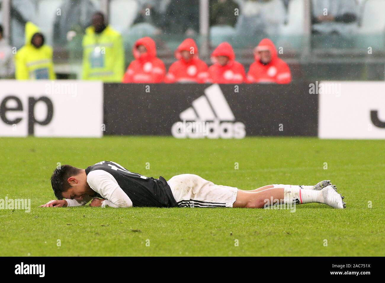 Torino, Italia, 01 dic 2019, 10 paulo dybala ( Juventus ) durante la Juventus vs Sassuolo - Calcio italiano di Serie A del campionato Gli uomini - Credit: LPS/Claudio Benedetto/Alamy Live News Foto Stock