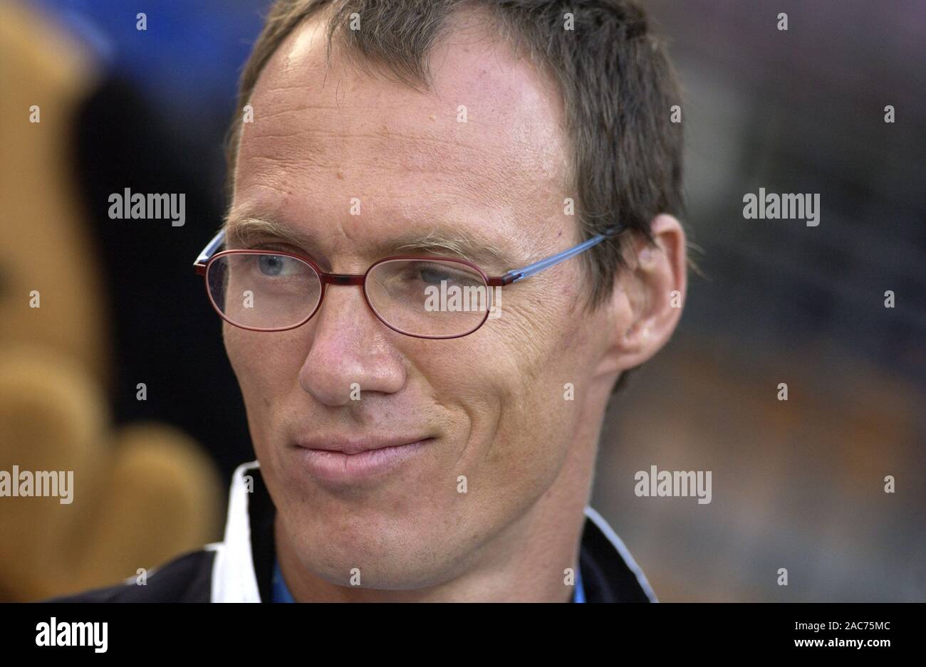 Lo Stadio Olimpico di Monaco di Baviera Germania 8.8.2002, Campionato Europeo di Atletica, DIETER BAUMANN (GER) Foto Stock