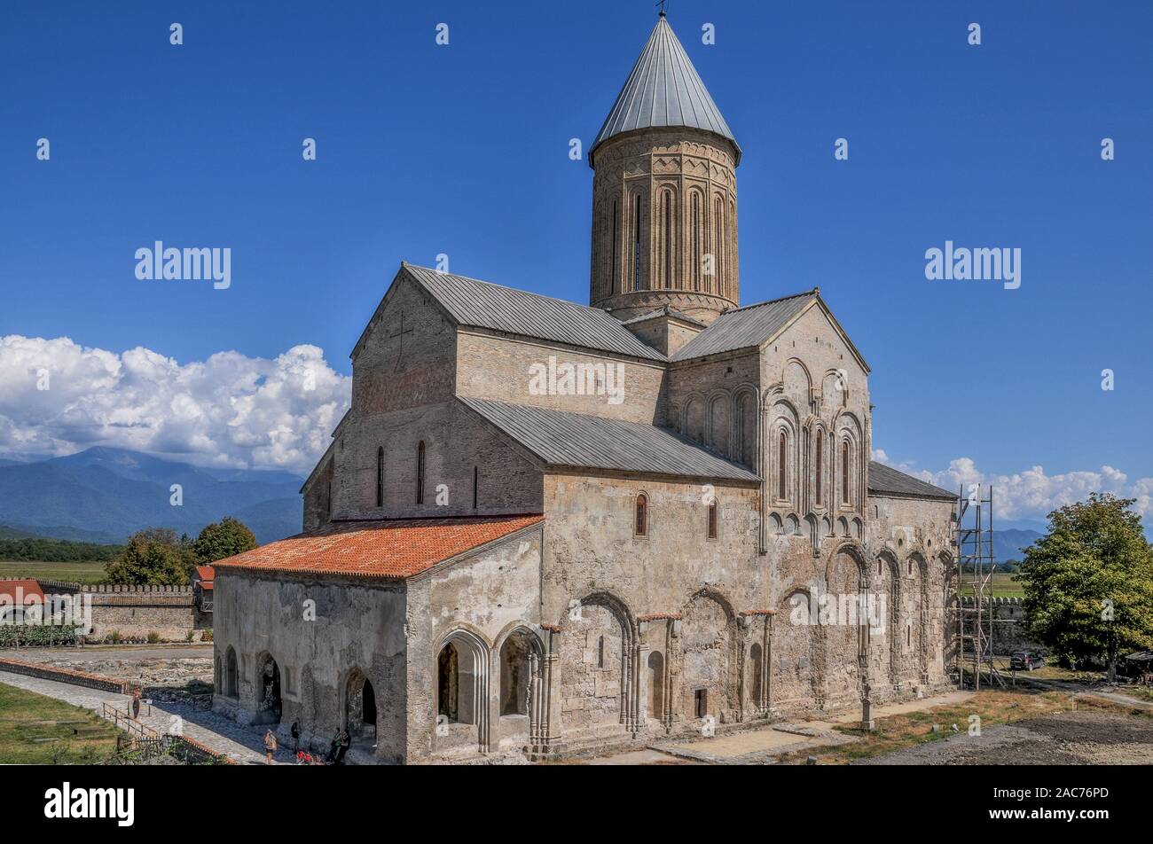 Il monastero di Alaverdi, Telavi, Kakheti, Georgia Foto Stock