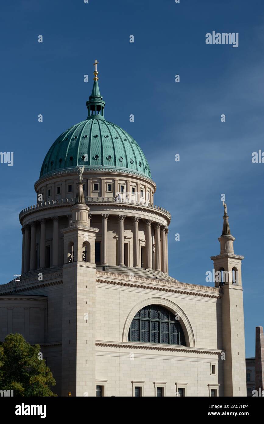 La Chiesa di San Nicola, Potsdam e Berlino Foto Stock