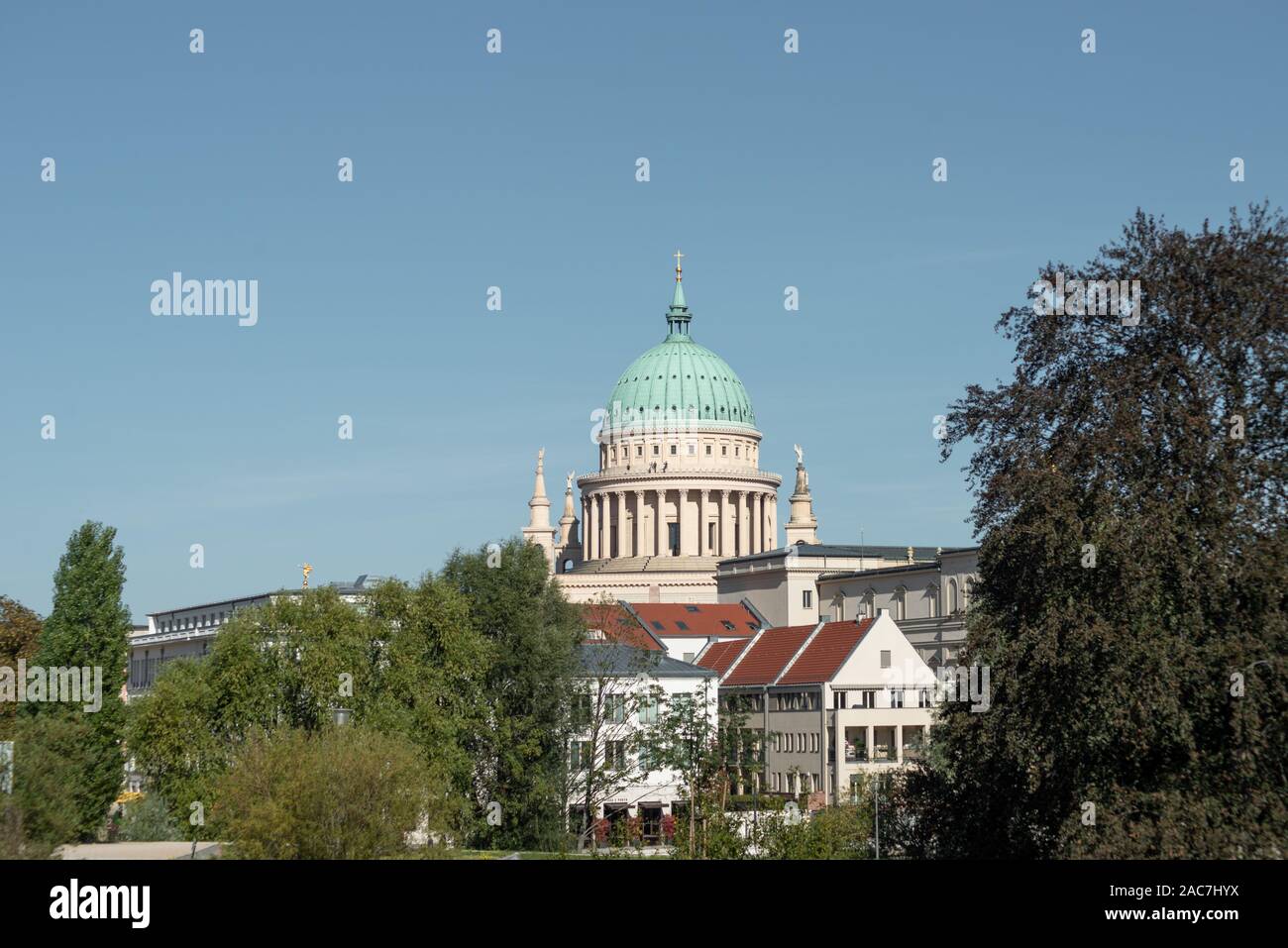 La Chiesa di San Nicola, Potsdam e Berlino Foto Stock