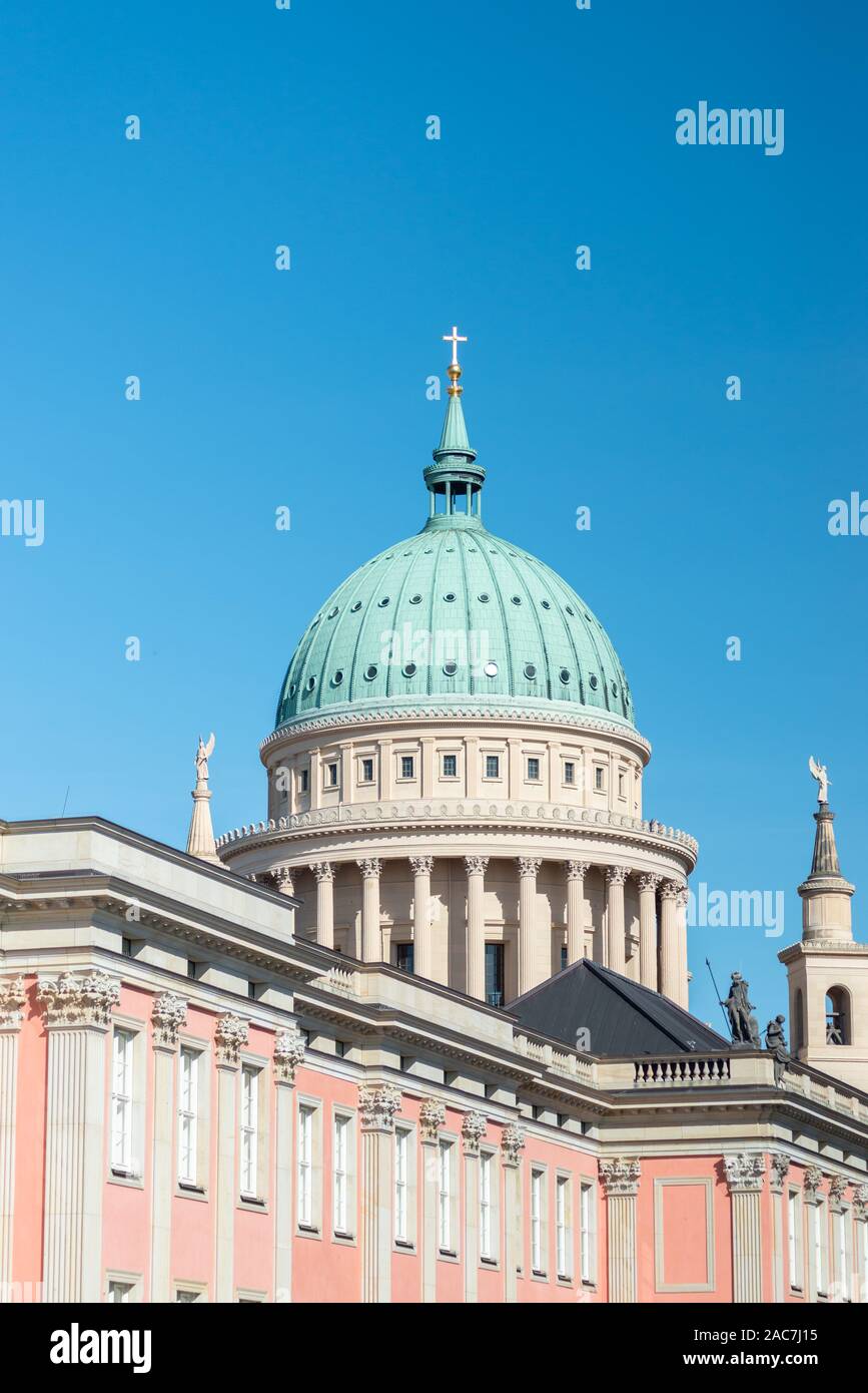 La Chiesa di San Nicola, Potsdam e Berlino Foto Stock