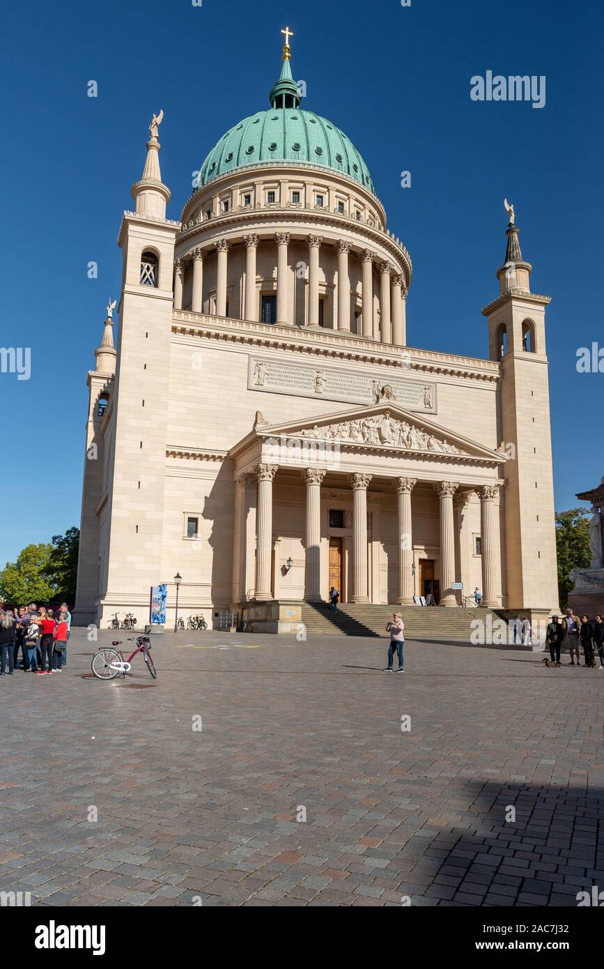 La Chiesa di San Nicola, Potsdam e Berlino Foto Stock