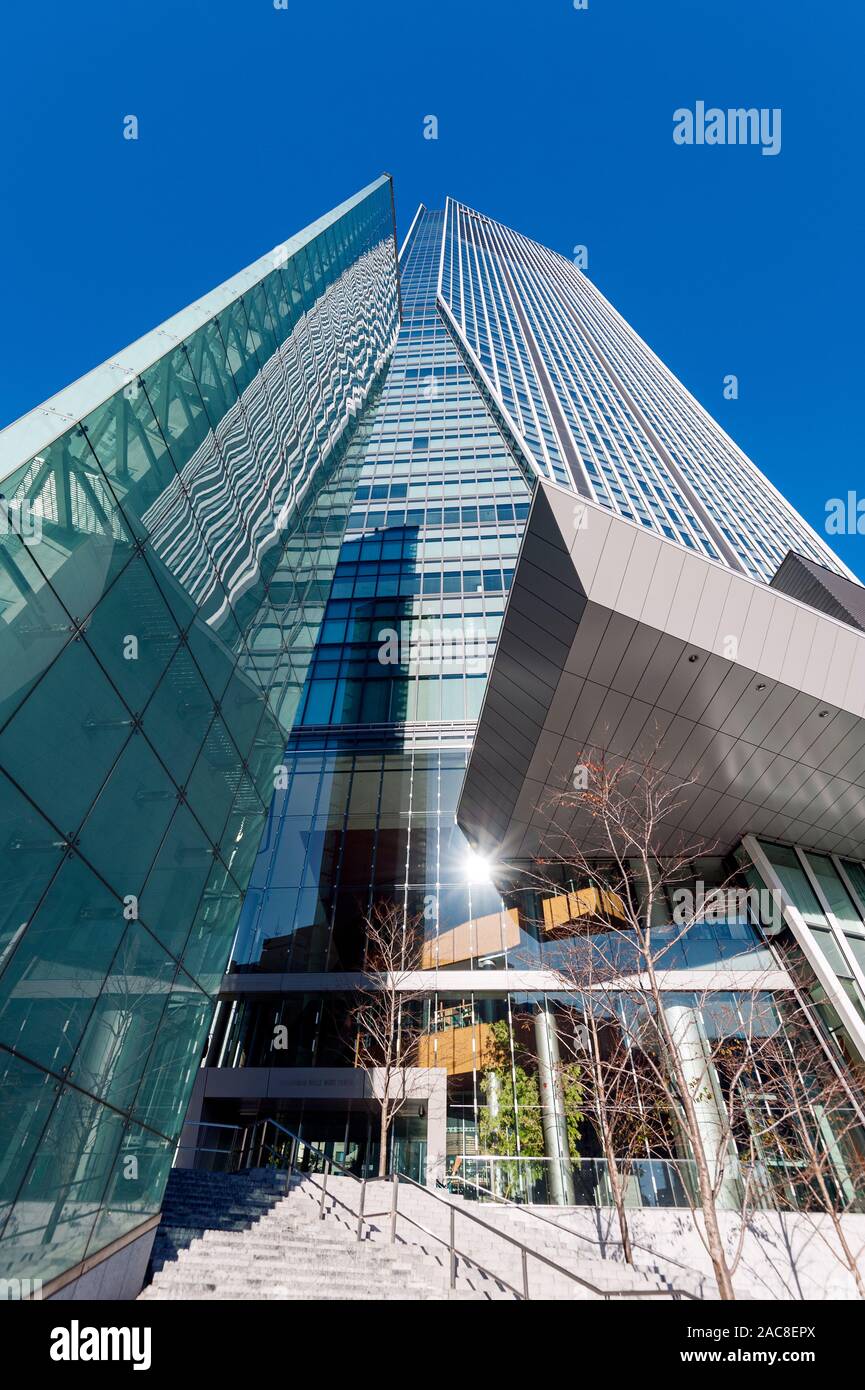 Edificio degli uffici di Toranomon Hills Foto Stock