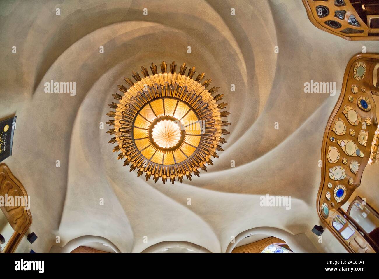 Casa Batllo, Barcellona, in Catalogna, Spagna Foto Stock