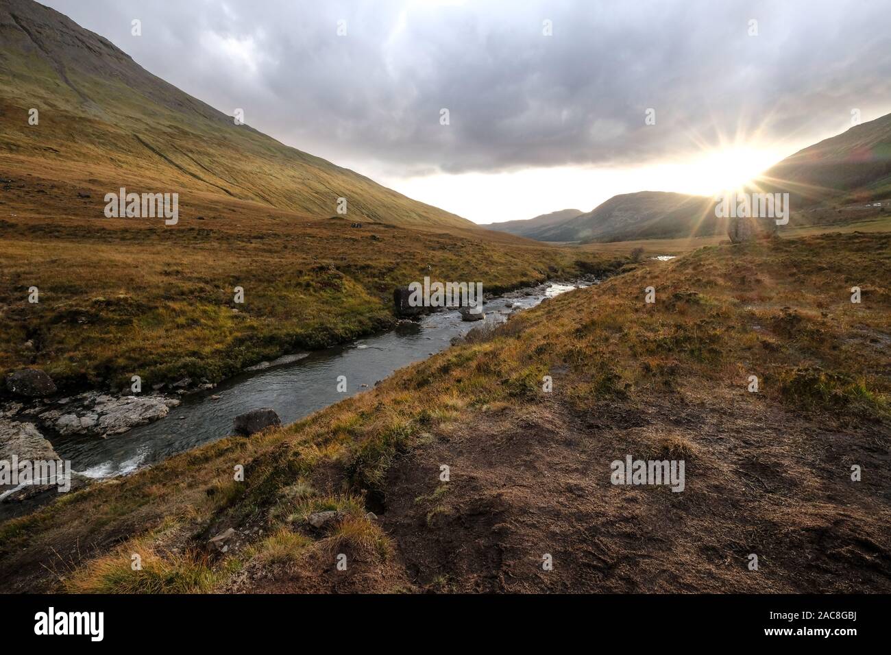 Pool di Fairy, Isola di Skye in Scozia Foto Stock