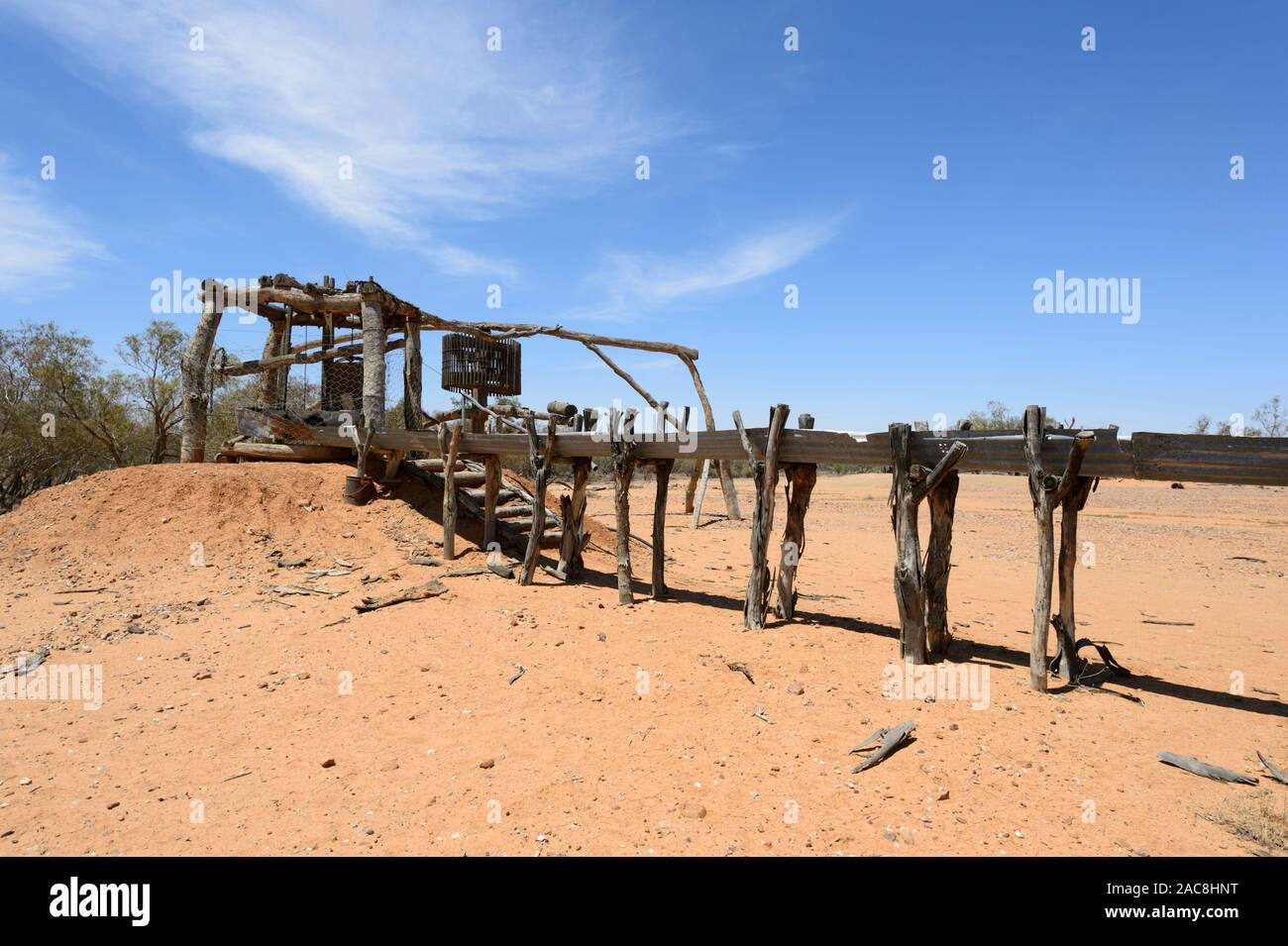 Montare il legno woolscour. Il Capriccio è stata trainata da cavalli o cammelli ed era un metodo molto efficiente di sollevamento acqua dai pozzi fino a 300 piedi di profondità. Per esterno Foto Stock