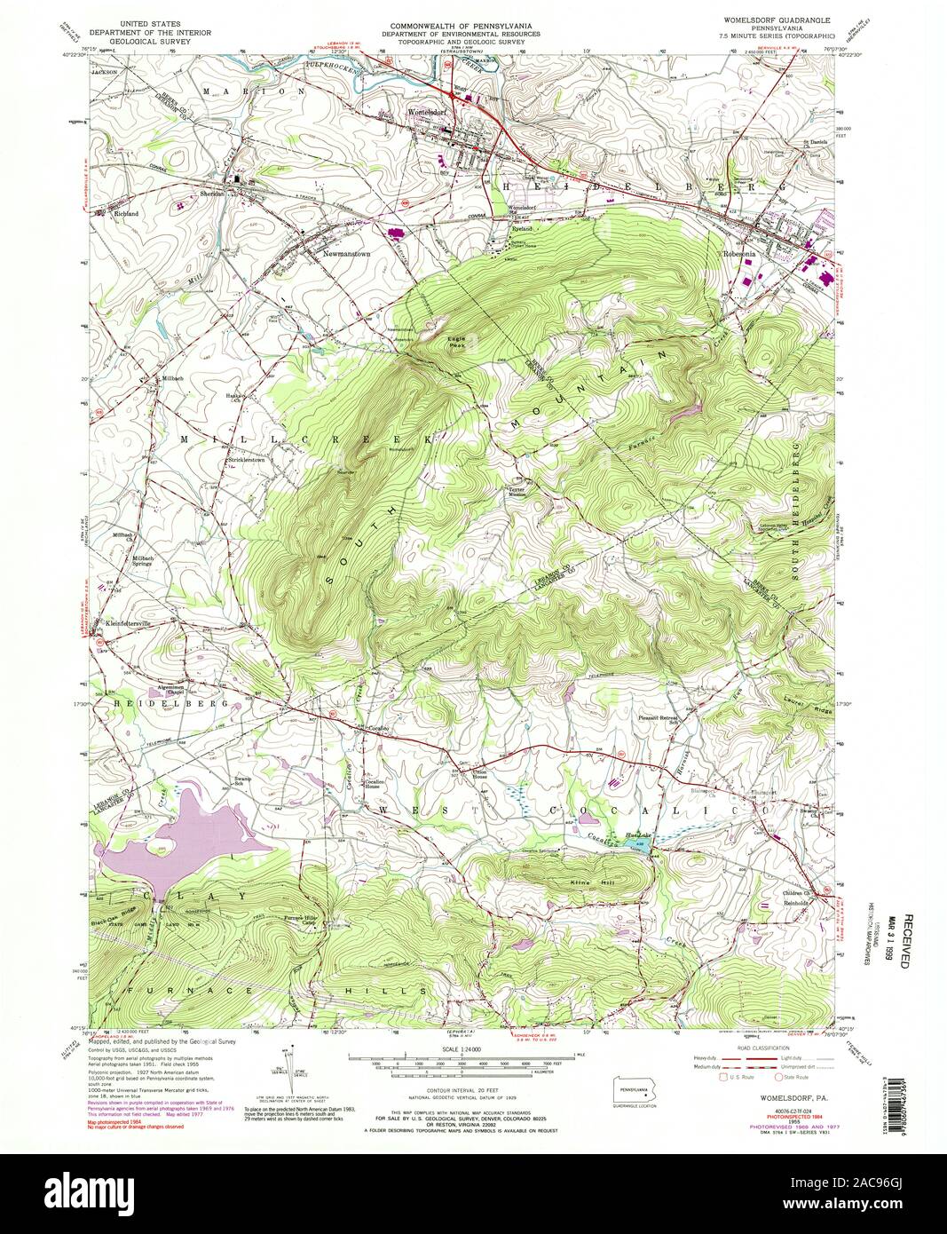 Mappa di womelsdorf immagini e fotografie stock ad alta risoluzione Alamy