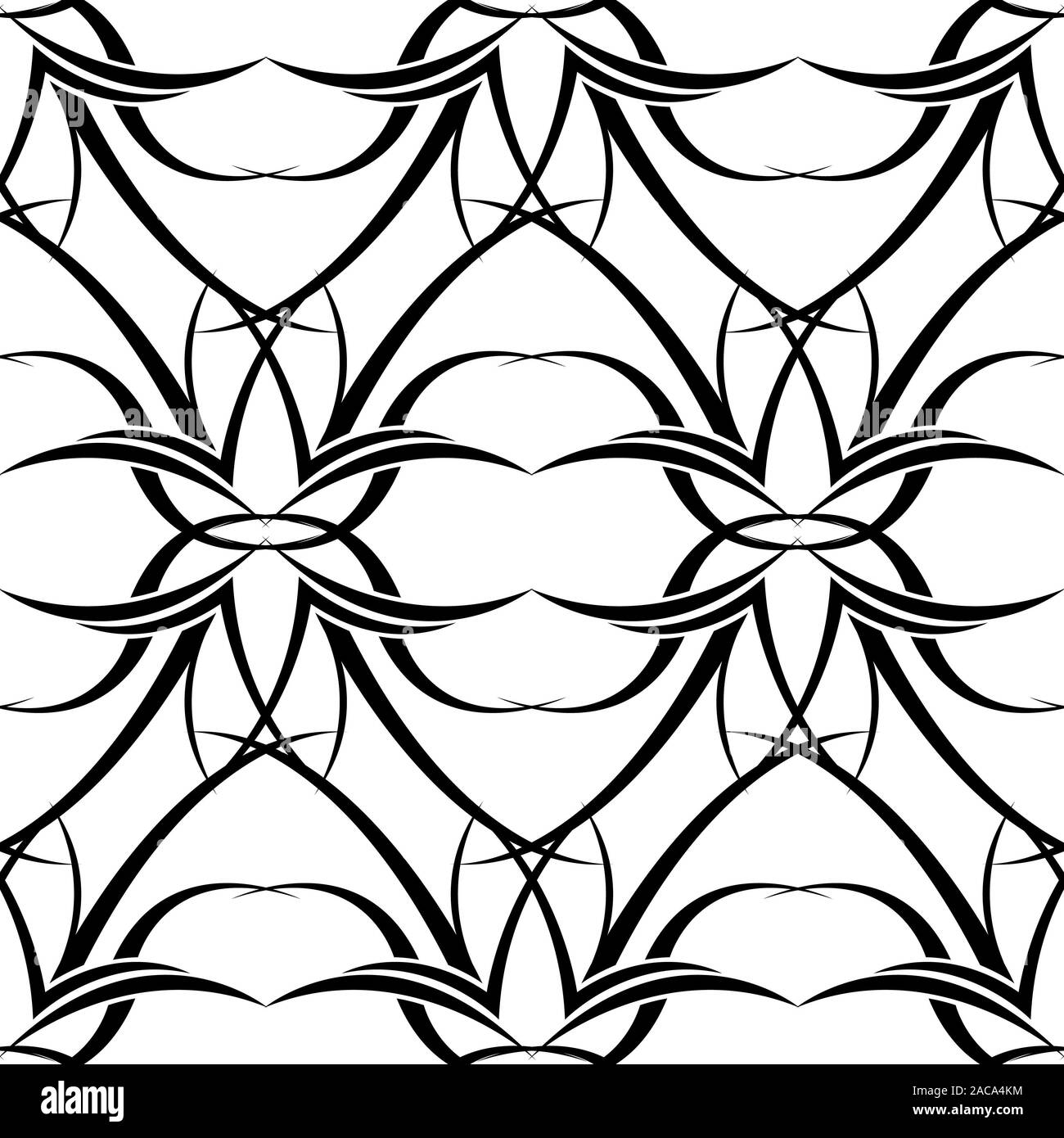 Nero bianco n tattoo wallpaper Foto Stock