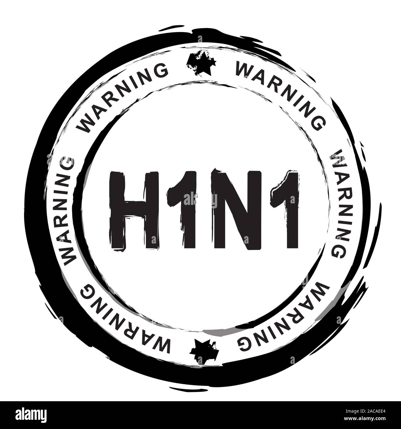 influenza suina Foto Stock