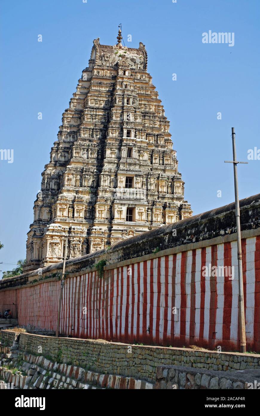 Tempio Virupaksha in Hampi, nell India meridionale Foto Stock