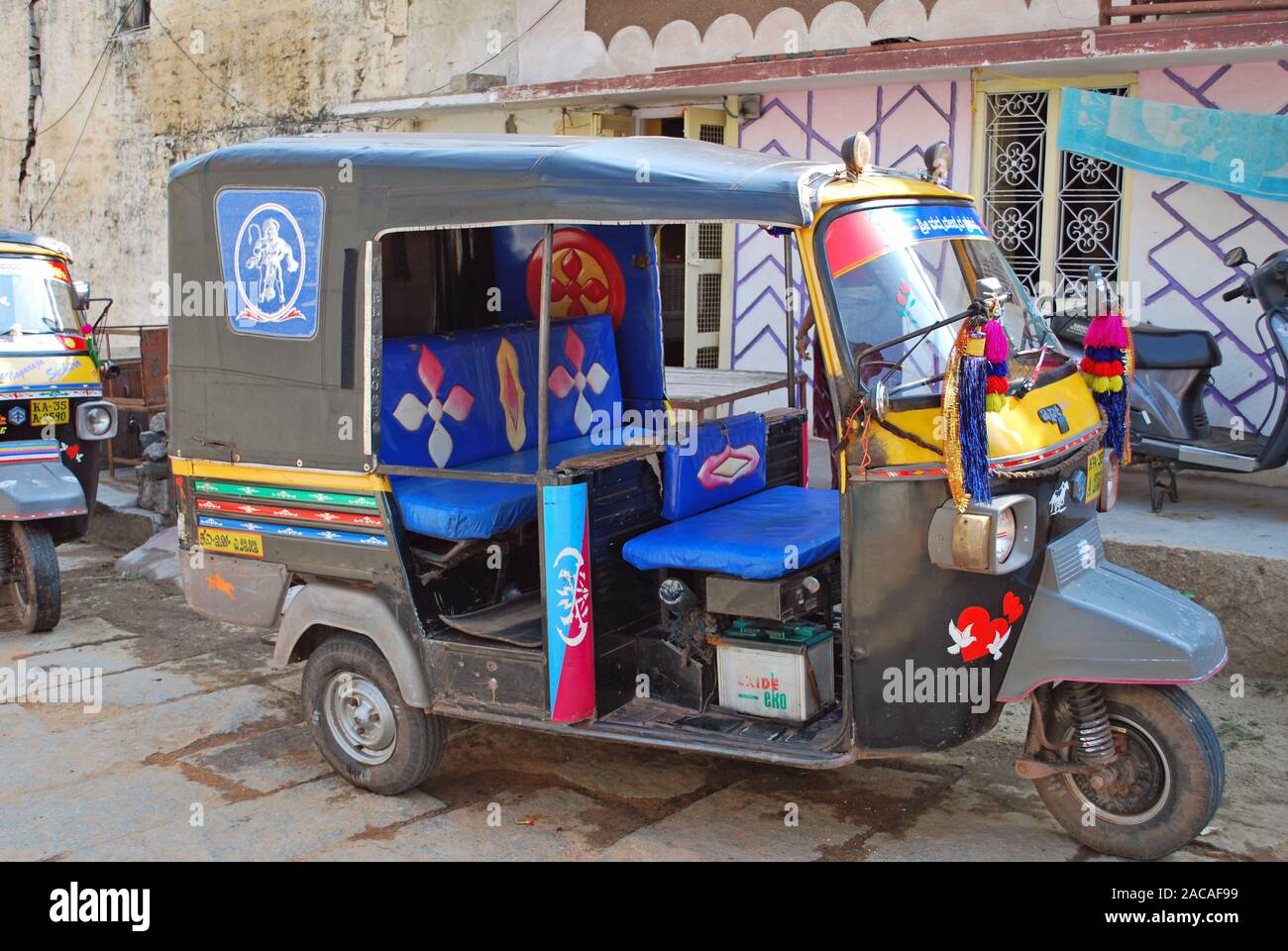 -Tuk Tuk in India del Sud, Asia Foto Stock