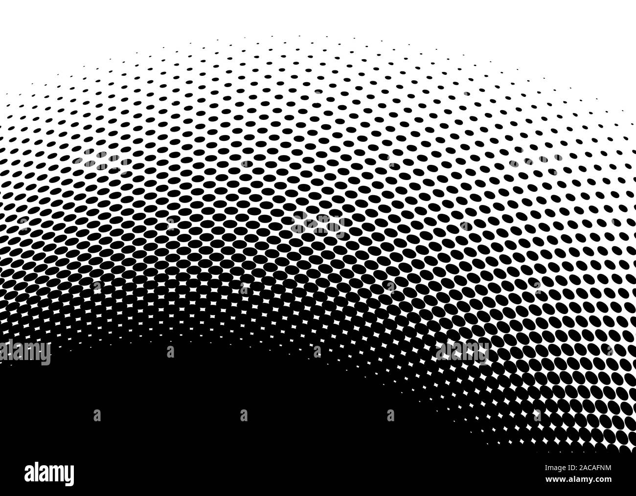 Mezzitoni neri immagine astratta Foto Stock