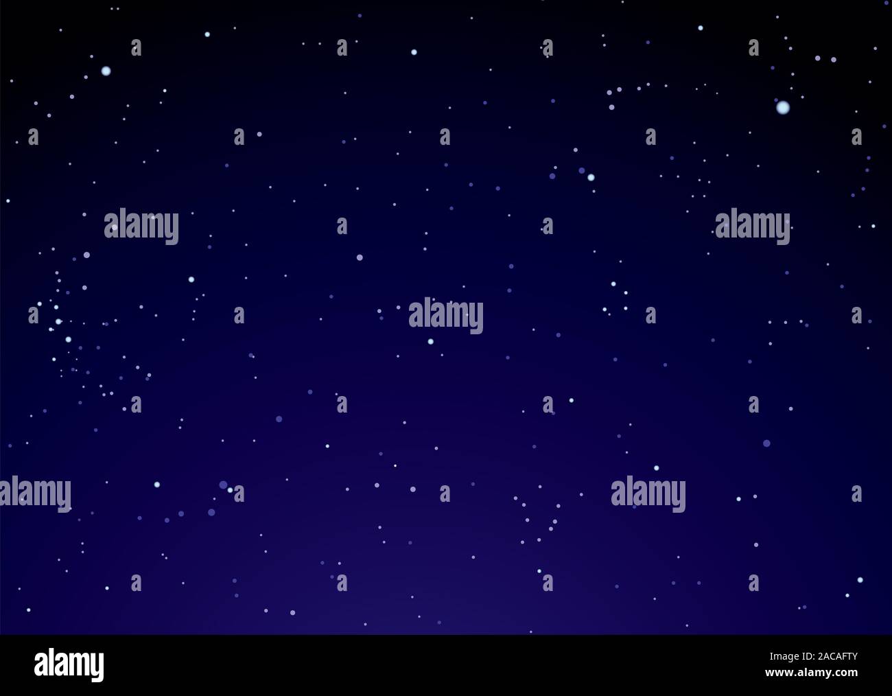 Cielo notturno con stelle di nuvole Foto Stock