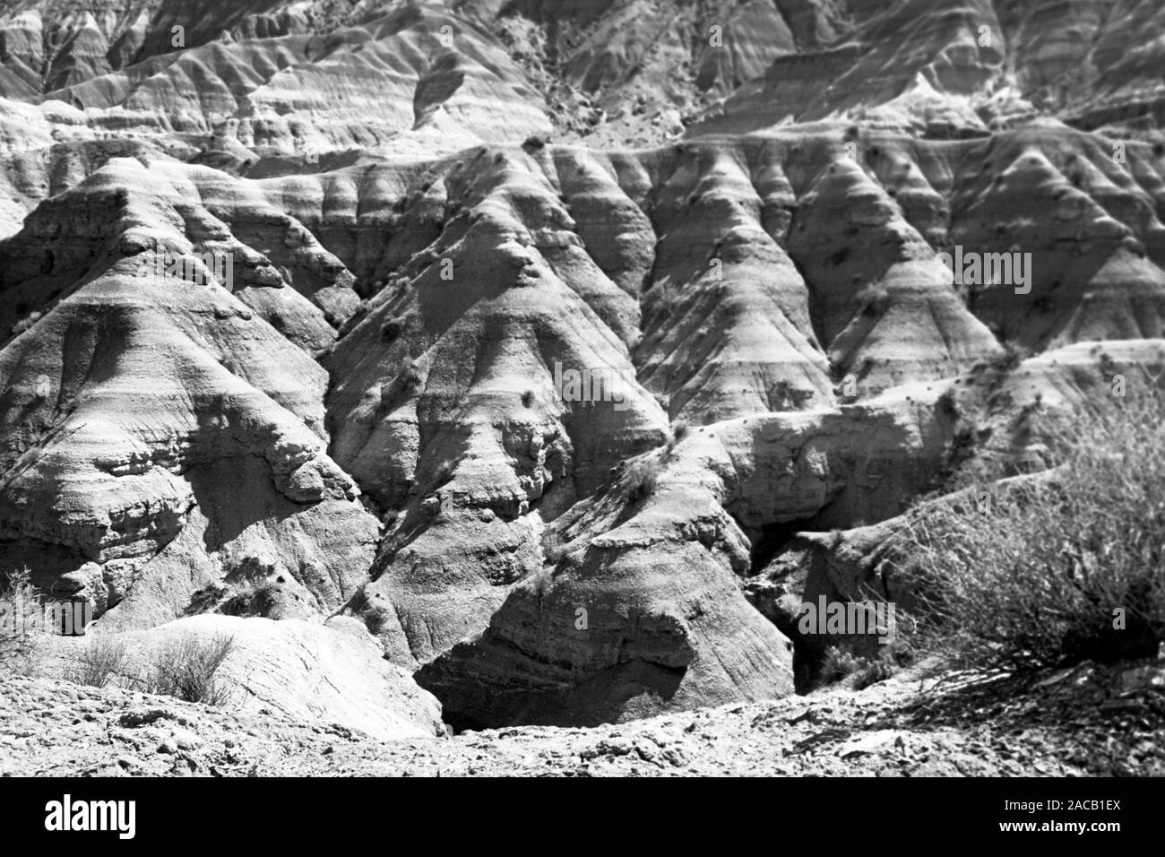 Unterwegs im Grenzgebiet Utah-Arizona, 1960er. Roadtrip attorno alla linea di confine Utah-Arizona, 1960s. Foto Stock