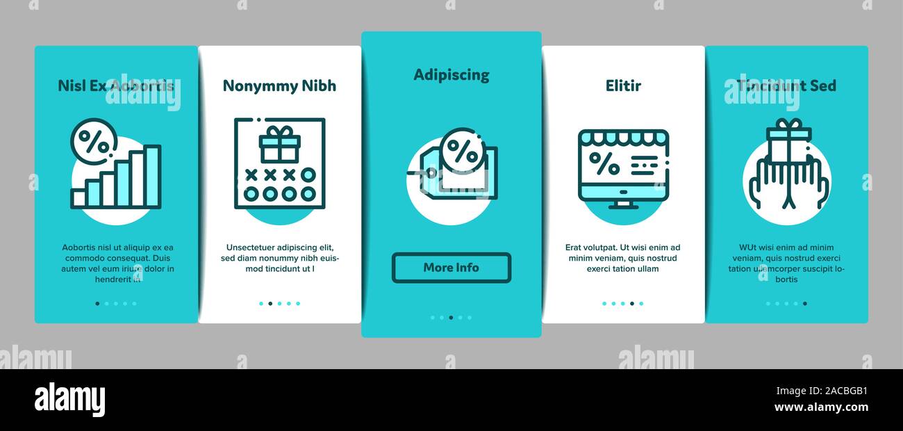 Programma fedeltà per i clienti di onboarding vettore Illustrazione Vettoriale