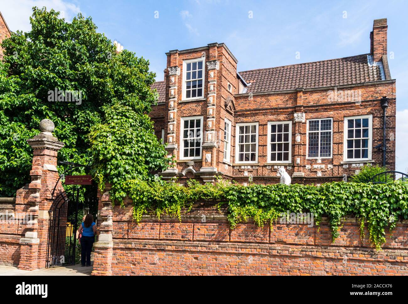 Wilberforce House, 1660, Luogo di nascita di William Wilberforce, Kingston upon Hull, East Riding, nello Yorkshire, Inghilterra Foto Stock