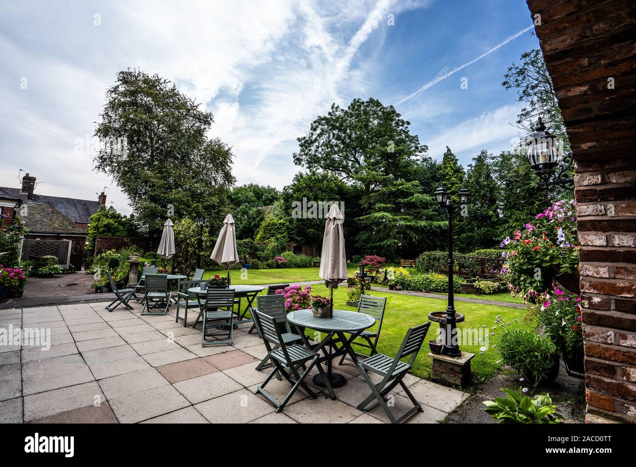 The Manor Hotel and Guest House, situato a Cheadle, struttura per matrimoni di secondo livello nello Staffordshire, B&B per famiglie, cerimonia Foto Stock