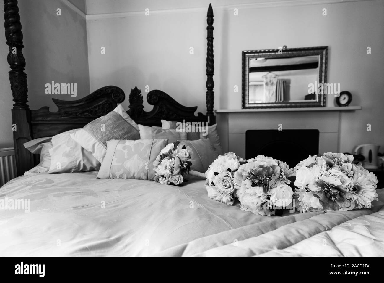 The Manor Hotel and Guest House, situato a Cheadle, struttura per matrimoni di secondo livello nello Staffordshire, B&B per famiglie, cerimonia, matrimoni Staffordshire, Foto Stock