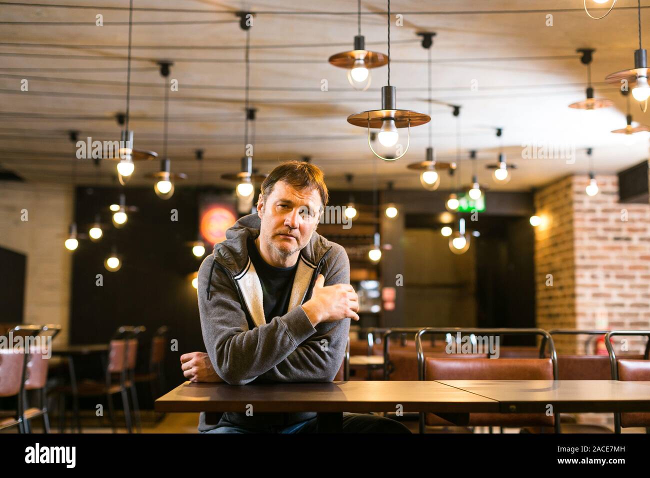 Ritratto di attore David Morrissey Foto Stock